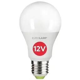 Лампочка Eurolamp LED ECO A60 12W E27 4000K 12-48V (LED-A60-12274(12-48V))