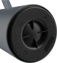 Термос Tefal Motiva, 1л, пластик, скло, сірий-темний (N4170110) - мініатюра 2