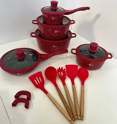 Набір посуду Higher Kitchen НК-316 із 17 предметів - мініатюра 3