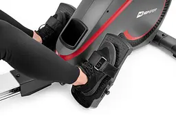 Гребний тренажер Hop-Sport HS-095R Spike сірий - мініатюра 4