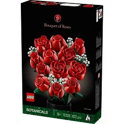 Конструктор LEGO Botanicals Букет троянд 822 деталі (10328) - мініатюра 2