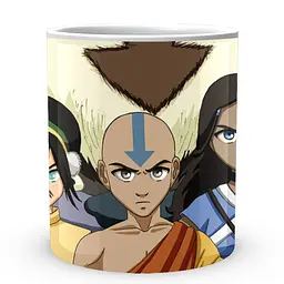 Кухоль GeekLand Аватар: легенда про Аанг The last airbender П'ятеро героїв AV 02.430 330 мл білий - мініатюра 2