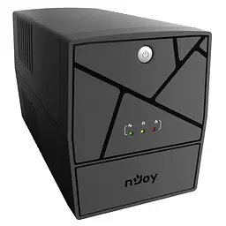 Джерело безперебійного живлення Njoy 1000 ВА / 600 Вт / 7 А*ч (Keen 1000 USB) - мініатюра 2