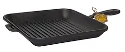 Сковорода-гриль чавунна Maysternya 280-280-40MRgrill 28х28х4см