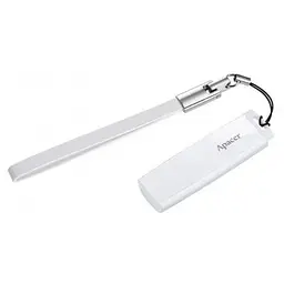 USB флеш накопичувач Apacer 32GB AH336 White USB 2.0 (AP32GAH336W-1) - мініатюра 3
