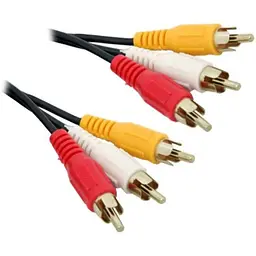 Шнур з'єднувальний 3RCA х 3RCA JAPAN 1.8м