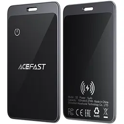 Трекер Acefast S3 Metal Card 100 mAh (2ps) Gray - мініатюра 3