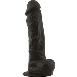 Фалоімітатор Real Safe Big Arm, 27.5 см (чорний)
