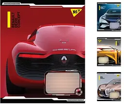 
Зошити учнівські 24 аркуша лінія. YES Dezir concept, 20 шт. в упаковці