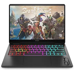 Ноутбук HP OMEN Gaming 14-fb0023ru 14"2.8K OLED,400n/Ultra7-155H(4.8)/16Gb/SSD1Tb/GF RTX 4050,6GB/Подсв/DOS (A49ZTEA)