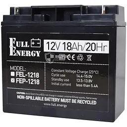 Батарея до ДБЖ Full Energy 12В 18Аг (FEP-1218)