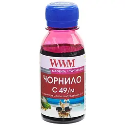 Чорнило WWM Canon GI-490 100г Magenta (C49/M-2)