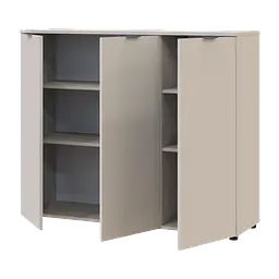 Комод Doros Рон 6 3 фасади Кашемір 120х38х100 (41516048) - мініатюра 4