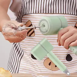 Акумуляторний міксер USB Electric Whisk з 2 насадками 223-13 - мініатюра 7