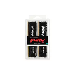 Модуль пам'яті для комп'ютера DDR4 16GB (2x8GB) 3600 MHz Fury Beast Black Kingston Fury (ex.HyperX) (KF436C17BBK2/16) - мініатюра 5