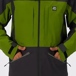 Куртка чоловіча Rehall Crocks 2026 XL Чорний-Зелений - мініатюра 4