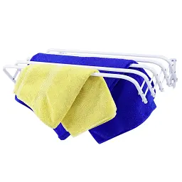 Сушарка для білизни Casa Si Towel Flex 3 White Настінна (CS92194X10) (DAS302383) - мініатюра 4