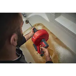 Акумуляторна машина для прочищення MILWAUKEE, M12 BDC6-0C, трос 6м, (каркас, відро) - мініатюра 7