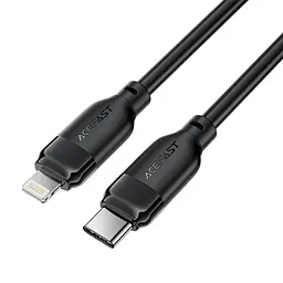 Кабель ACEFAST C16-01 TPU charging data cable USB-C to L Чорний - мініатюра 3