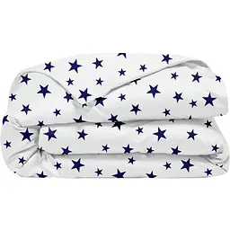Підковдра полуторна Cosas Big Blue Star 160х220 см (StarBigBlue_White_160q)