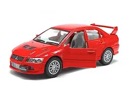 Модель легкова MITSUBISHI EVOLUTION 5 KT5052W Червоний shop (2000999305498)