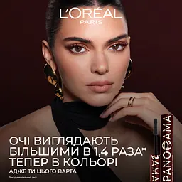 Туш для вій L’Oréal Paris Panorama Chromatic 9.9 мл бордо - мініатюра 7