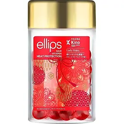 Вітаміни для волосся Ellips Hair Vitamin Heat Protection М'якість сакури 50 мл (50 шт. х 1 мл)