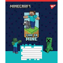 Набір зошитів Yes Minecraft Walls А5, 24 аркуші 20 шт. (767568) - мініатюра 3