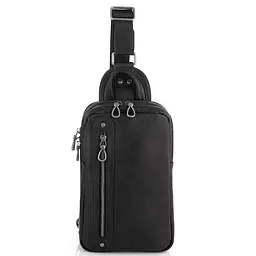 Сумка-слінг чоловіча шкіряна Tiding Bag 9801A - мініатюра 6