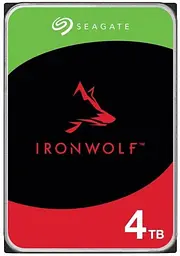 Накопичувач HDD SATA Seagate 4.0TB IronWolf NAS 5400rpm 256MB (ST4000VN006)