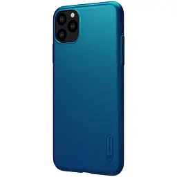 Чохол-накладка Nillkin Super Frosted Shield Case Apple iPhone 11 Pro Peacock Blue - мініатюра 2
