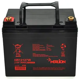 Аккумуляторная батарея для ИБП Merlion AGM 12 V / 36 А*ч (HR12127W)