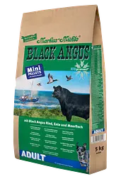 Сухий корм для дорослих собак дрібних порід Markus-Muhle Black Angus Adult Mini Pellets з яловичиною - мініатюра 2