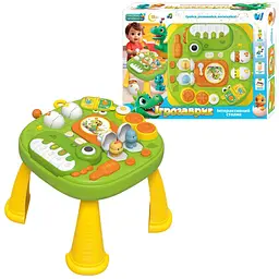 Інтерактивний столик "Ігрозаврик" WToys 17464 Різнокольоровий