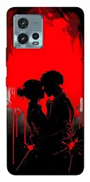 Чохол Demsky Silhouette couple для Motorola Moto G72