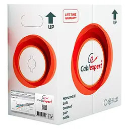 Кабель FTP 5e (бухта, 100м) Cablexpert FPC-5004E-SO/100C - мініатюра 2
