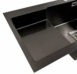 Кухонна мийка Platinum HANDMADE 78*50С R (SP000041298) - мініатюра 8