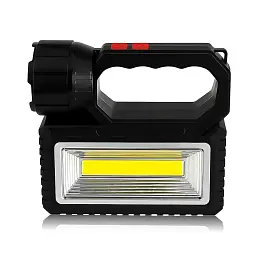 Сонячна зарядна станція OK-718S-A з LED+COB ліхтарем 10 Вт, PowerBank, сонячна панель, 3 виносні лампи, акумуляторна ручна - мініатюра 3