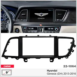 Перехідна рамка Hyundai Genesis Carav 22-1064 - мініатюра 2