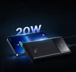 Портативна батарея Powerbank Baseus Star-Lord Digital Display Fast Charge 10000 mAh 22.5W PPXJ100001 Black - мініатюра 6