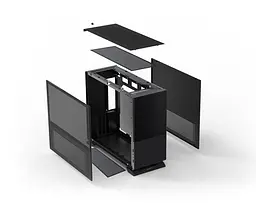 Корпус ALmordor Sparkle 170M Matx Black (ALS170MMBK) Без БП - мініатюра 9