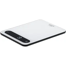 Ваги кухонні Adler AD 3177 white black електронні/ 10кг/ г; мл, унція/ USB type C/ автовимкнення - мініатюра 2