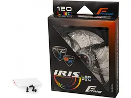 Вентилятор для корпусу Frime Iris LED Fan 15LED Azure (FLF-HB120A15) - мініатюра 3