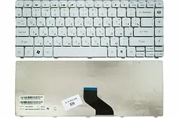 Клавіатура для Gateway NV49C Packard Bell EasyNote NM85 NM86 NM87 біла High (9Z.N1P82.40R)