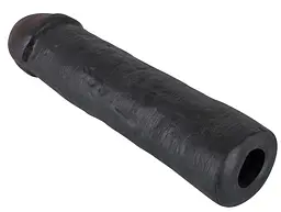 Насадка на пеніс Orion Big Black Penis Sleeve, +2 см (чорний) - мініатюра 3