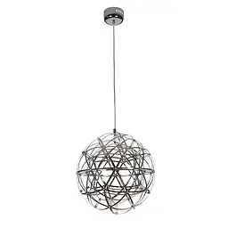 Підвісний LED-світильник куля для вітальні Levistella 792D1152-42 500 хром 13Вт нейтральне світло