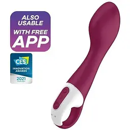 Смарт-вібратор точки G Satisfyer Hot Spot із функцією підігріву - мініатюра 2