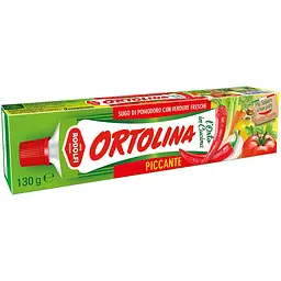 Томатний соус Rodolfi Ortolina Ricetta Piccante пікантний 130 г - мініатюра 2