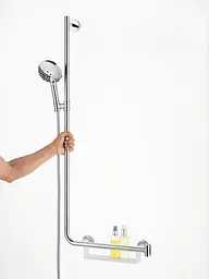 Душовий набір Hansgrohe Raindance Select S 120/110 см 3Jet Left Chrome 26325000, Хром - мініатюра 3