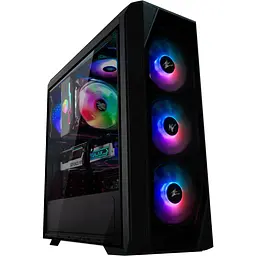 Zalman Корпус N5 TF, без БЖ, 1xUSB3.0, 2xUSB2.0, 4x120mm RGB fans, Acrylic Side Panel, TG Front Panel, ATX, чорний